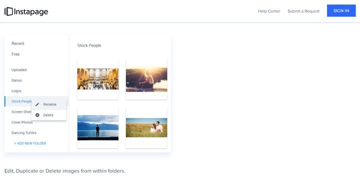 Organisieren Sie Ihre Bilder in eigenen Ordnerstrukturen