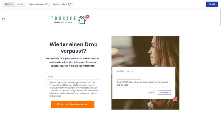 Beschleunigen Sie mit der Kommentarfunktion Ihre Feedbackprozesse