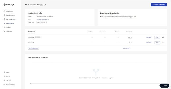 Legen Sie umfassende A/B-Tests an