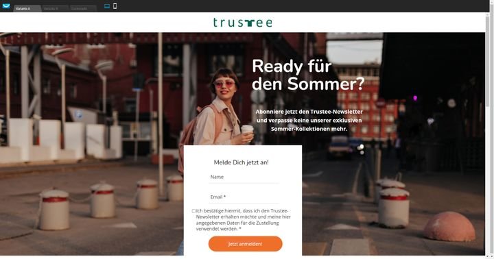 trusted beschränkt sich für die Lead-Abfrage auf Namen und Mail-Adresse der User