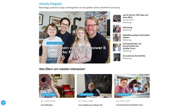 Im Magazin gibt es zusätzlich spannende Beiträge und Informationen