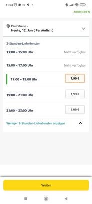 Vor 13 Uhr bestellt - am selben Tag geliefert