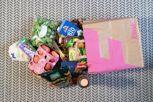 Wir haben Flink in der Praxis getestet und unseren Wocheneinkauf per App bestellt