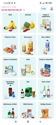 Wer Ernährungspräferenzen hat, muss - abgesehen von vegan & vegetarisch - in den entsprechenden Kategorien suchen