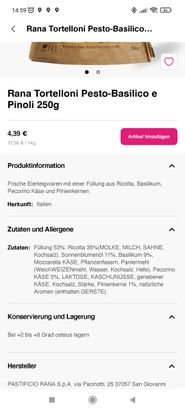 Tortelloni: Was ist eine Kaschunuss?