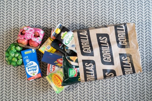 Wir haben Gorillas in der Praxis getestet und unseren Wocheneinkauf per App bestellt