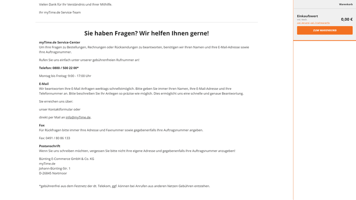 Ihr benötigt Support? Dann sendet doch ein Fax!