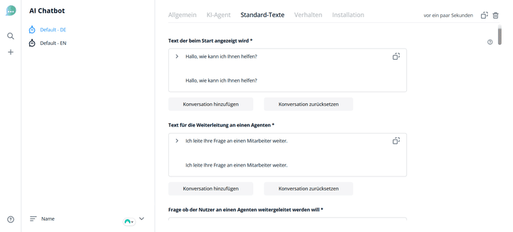 Die AI Automations Hub ist komplex, erlaubt aber viele verschiedene Automatisierungen, von Chatbots über Weiterleitungen zu FAQs oder Wissensdatenbanken und mehr