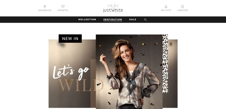 Für just-white steht vor allem das minimalistische und klare Design