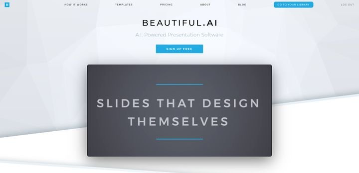 Beautiful.AI verspricht Präsentationen, die sich selbst gestalten