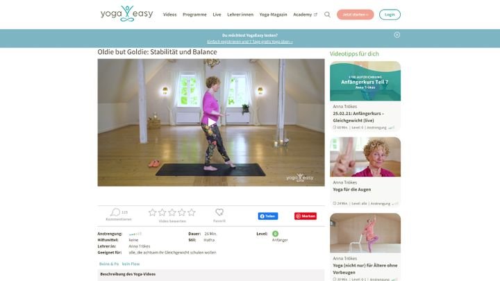 Einige Lehrer:innen sind speziell für Anfänger:innen zertifiziert und bieten spezielle Kurse an.