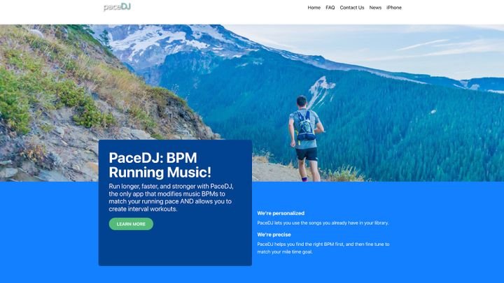 Mit Pace DJ verlierst du beim Laufen nie deinen Rythmus. Du kannst das hauseigne Intervalltraining nutzen oder aus Vorlagen wählen. Dazu gibt es eine BPM-Datenbank mit über 35 Millionen Songs für deinen perfekten Laufbeat.
