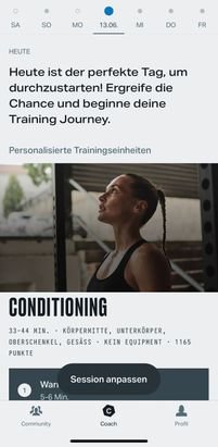 Das Schöne an Freeletics, du benötigst meistens kein Equipment für dein Training