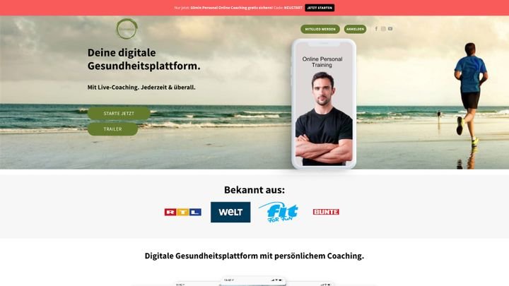 Online Fitness mit Beratung