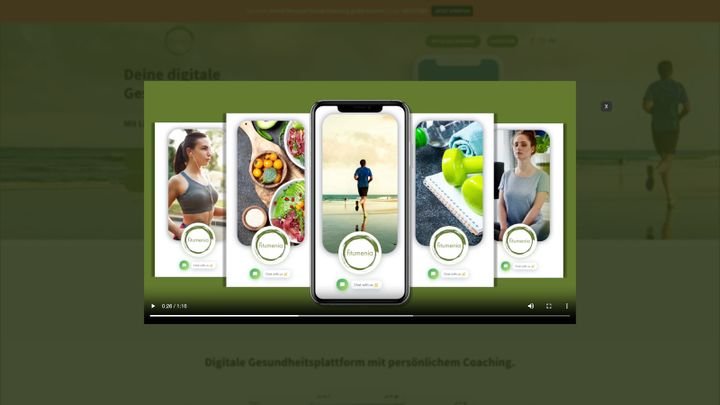 Ernährungspläne und Rezepte findest du in deinem fitumenia Account.