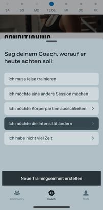 Vor allem die persönlichen Einstellungen sind ein Mehrwert.