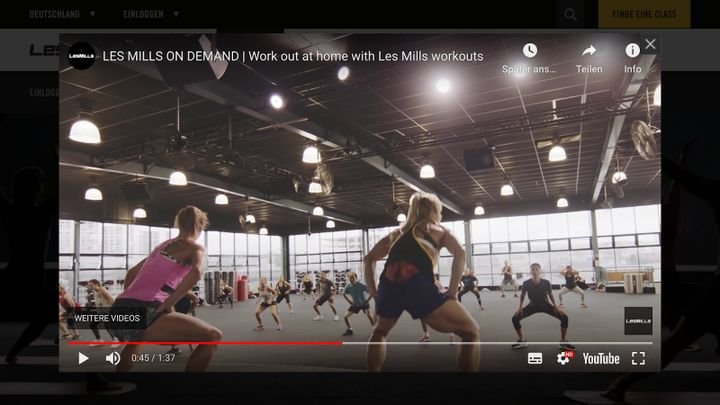 Mit Les Mills+ trainierst du wo immer du willst.