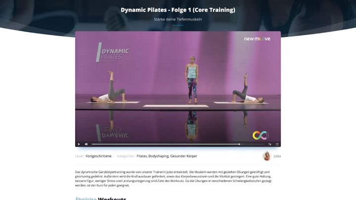 Die Übungen waren abwechslungsreich und haben Spaß gemacht.