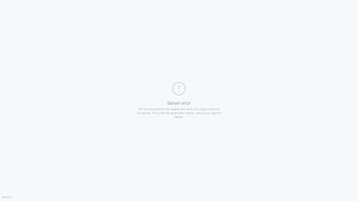 Gleich bei der Anmeldung gab es nach der Durchgabe der Kreditkarteninfos einen technischen Absturz.