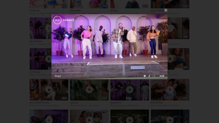 Die Tanz-Workouts hatten eine tolle Atmosphäre, waren mir persönlich aber ein wenig zu schnell.