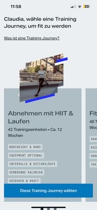 Bei Freeletics stehen HIIT und Ausdauertrainings im Fokus.
