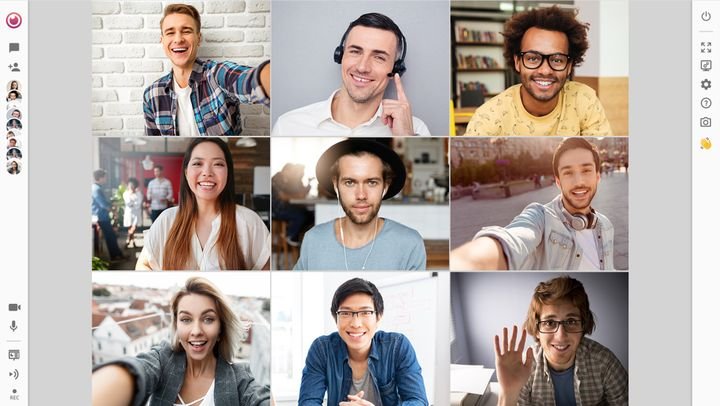 Mit eyeson sind verlustfreie Videokonferenzen über die Cloud möglich