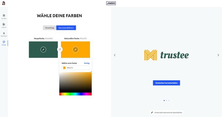 Erstellen Sie mit dem Logo-Generator schnell und einfach ein eigenes Design