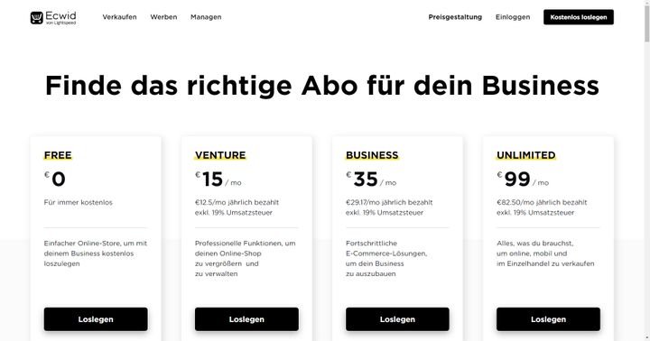 Kleine Shops im Wachstum profitieren von einem kostenlosen Einstieg