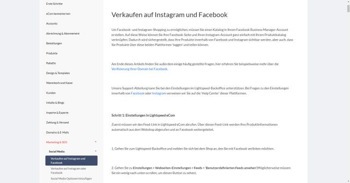 Verkaufen Sie Ihre Produkte via Social Media