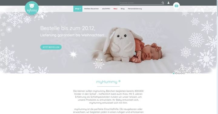 Zeigen Sie schon auf der ersten Seite, was Ihren Store ausmacht