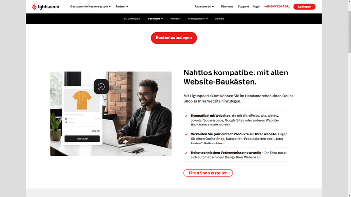 Die Preise von Lightspeed