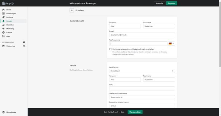 Verwalten Sie Ihre Kontakte in Ihrem eigenen CRM