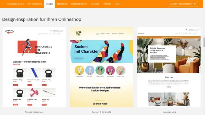 STRATO liefert dir ein paar Inspirationen dafür, wie dein Shop aussehen könnte