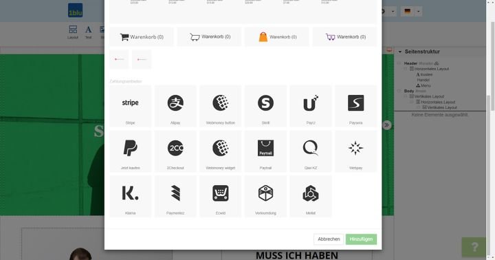 Stellen Sie Ihren Usern eine Reihe von Zahlungsanbietern zur Verfügung