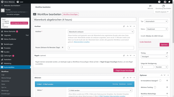 Richte praktische Automatisierungen ein
