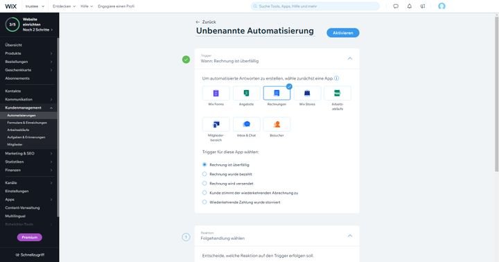 Erstellen Sie eigene Automatisierungen