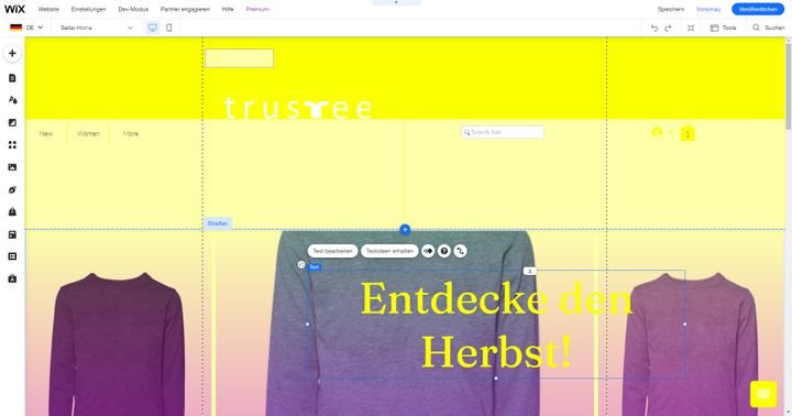 Um die vielen Freiheiten des Editors ideal zu nutzen, sollten Sie ein wenig Gespür für Design besitzen
