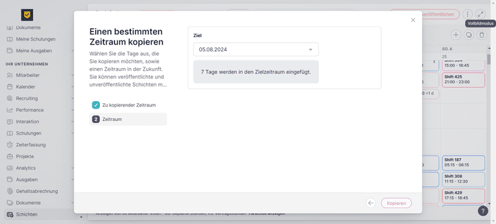 … hast du es aber einmal verstanden, funktioniert das Feature gut.