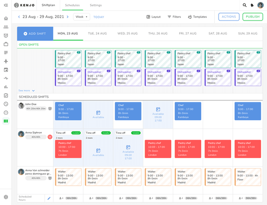 Ich werfe einen Blick auf die Schichtplanung mit der Personalverwaltungssoftware Kenjo und stelle dir das Tool hier ausführlich vor