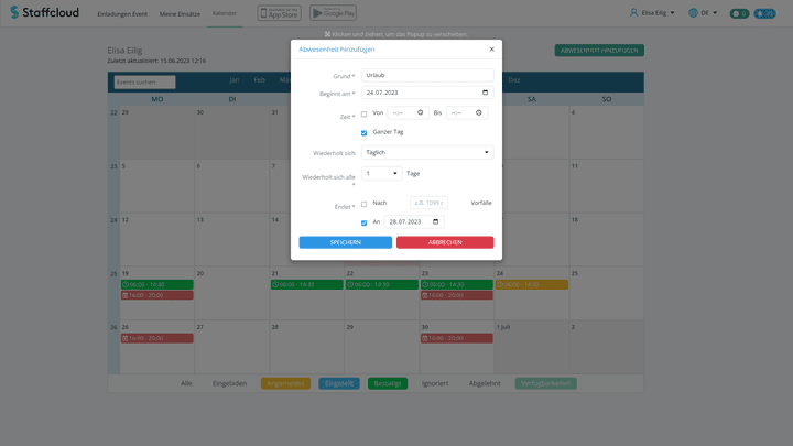 Für den nächsten Urlaubsantrag braucht es nur ein kurzes Formular