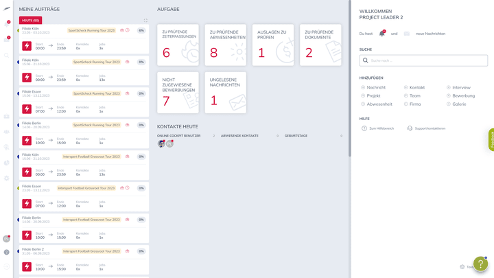 Die zahlreichen Funktionen und Features von Teamhero erwecken den Entdeckergeist!