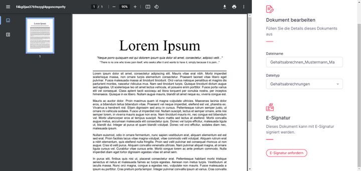 Factorial verfügt über ein eigenes Feature für digitale Signaturen