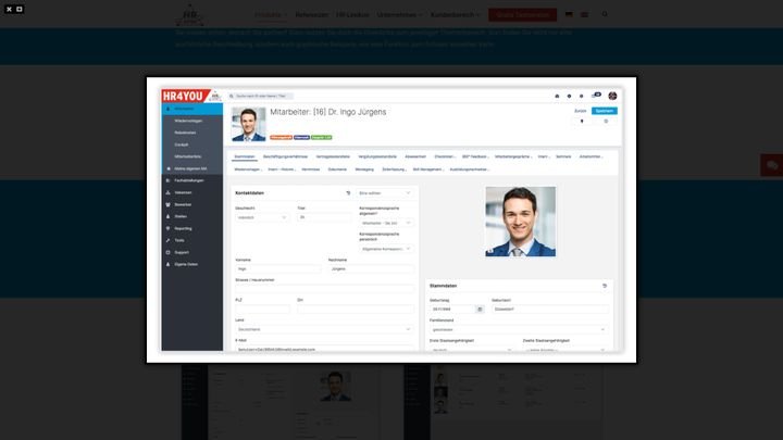 HR4YOU wartet mit einer umfassenden Personalakte auf