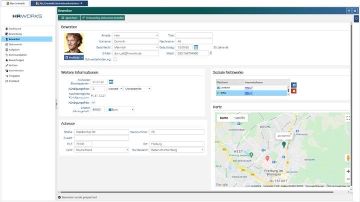 Admins haben in HRworks eine eigene Ansicht, in der sie das System konfigurieren und die individuellen Workflows Ihres Unternehmens abbilden