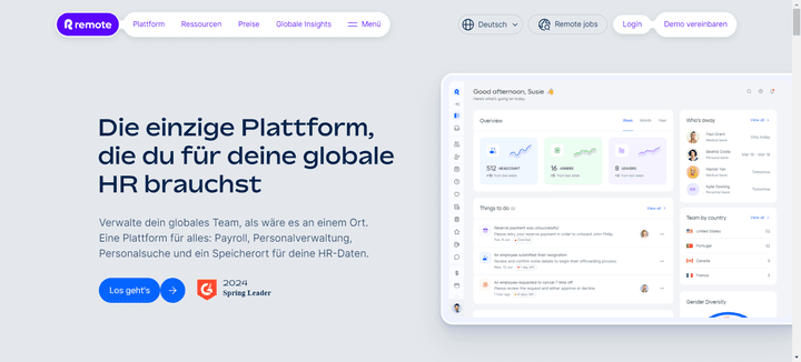 Remote hat sich auf die Fahne geschrieben, dein Partner in der globalen HR zu sein