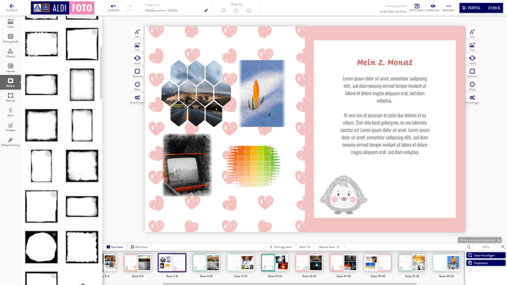 Auch die Masken setzen eure Bilder kreativ in Szene