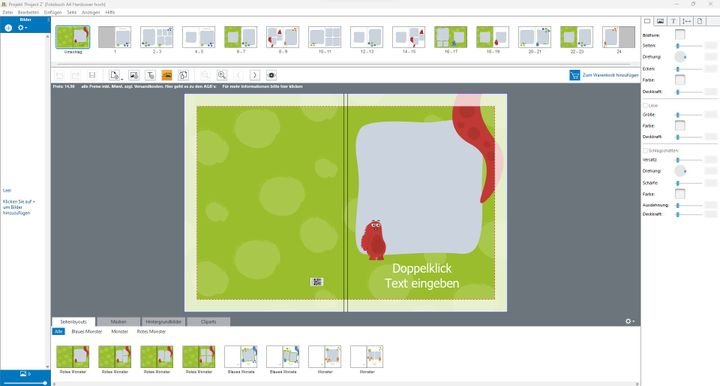 Die Software ist hoffnunglos veraltet und die exklusiven Layouts sehen… na ja, einfach nicht schön aus