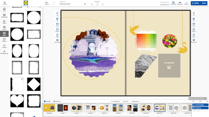 Die Masken sind unfassbar kreativ und passen sich sogar den vorher festgelegten Rahmen an