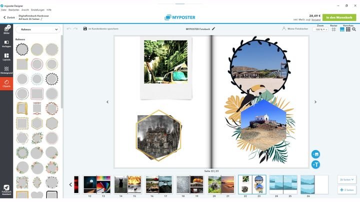 Viele Masken und Rahmen, diese sind aber generell eher in “bekannten” Formen - wenn auch schön verziert