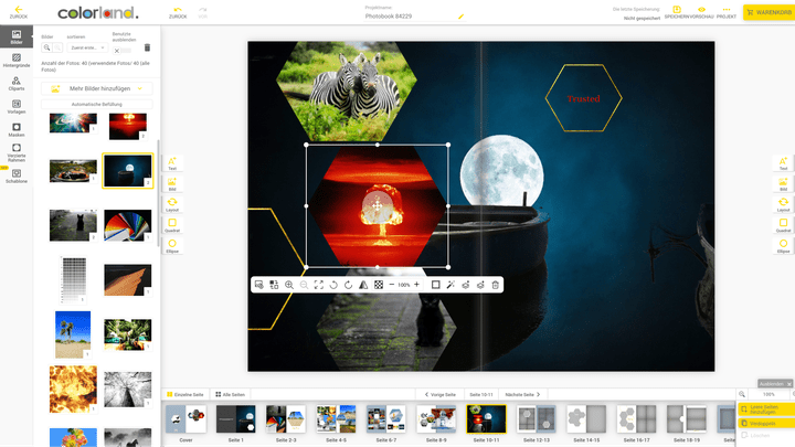 Wenn ihr ausgefallene Vorlagen sucht, ist Colorland die beste Wahl